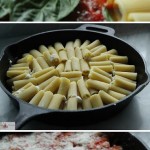 Skillet Baked Stuffed Rigatoni