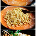 Pasta with Tomato Cream Sauce