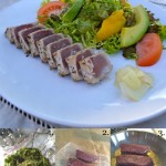 HOUSTON’S SASHIMI TUNA SALAD