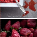 Strawberry Rosé Wine Granita Recipe