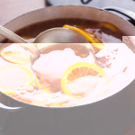 Hot Mulled Sherried Apple Cider