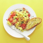 Loaded scrambled eggs