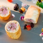 Tuna Burrito With Fresh Salsa And Black Bean Dip